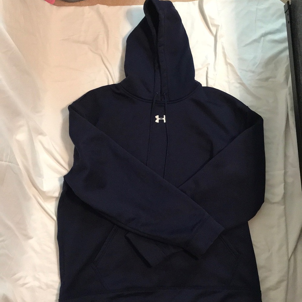 UA navy hoodie